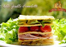 Mille-feuille d’omelette
