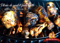 Pilons de poulet fumés grillés au barbecue
