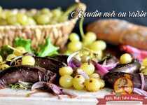 Boudin noir au raisin