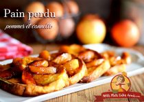 Pain perdu aux pommes et à la cannelle