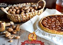 Tarte au miel et aux noix