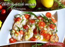 Filets de dorade marinés à l’estragon
