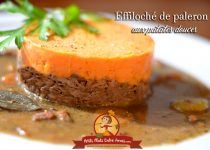 Effiloché de paleron de boeuf aux patates douces