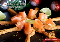 Feuilletés de saumon en amuse-bouches