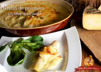 Gratin de poireaux à la tomme du sud-ouest