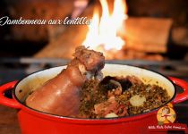 Jambonneau aux lentilles