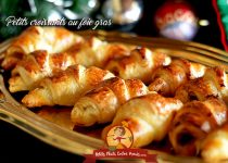 Petits croissants au foie gras