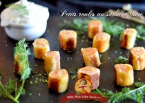 Petits roulés au saumon fumé