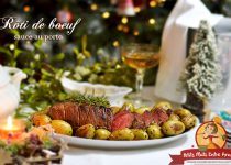 Rôti de boeuf sauce au porto