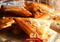 Samoussas aux pommes et aux amandes