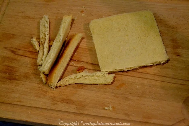 pain de mie bords coupés