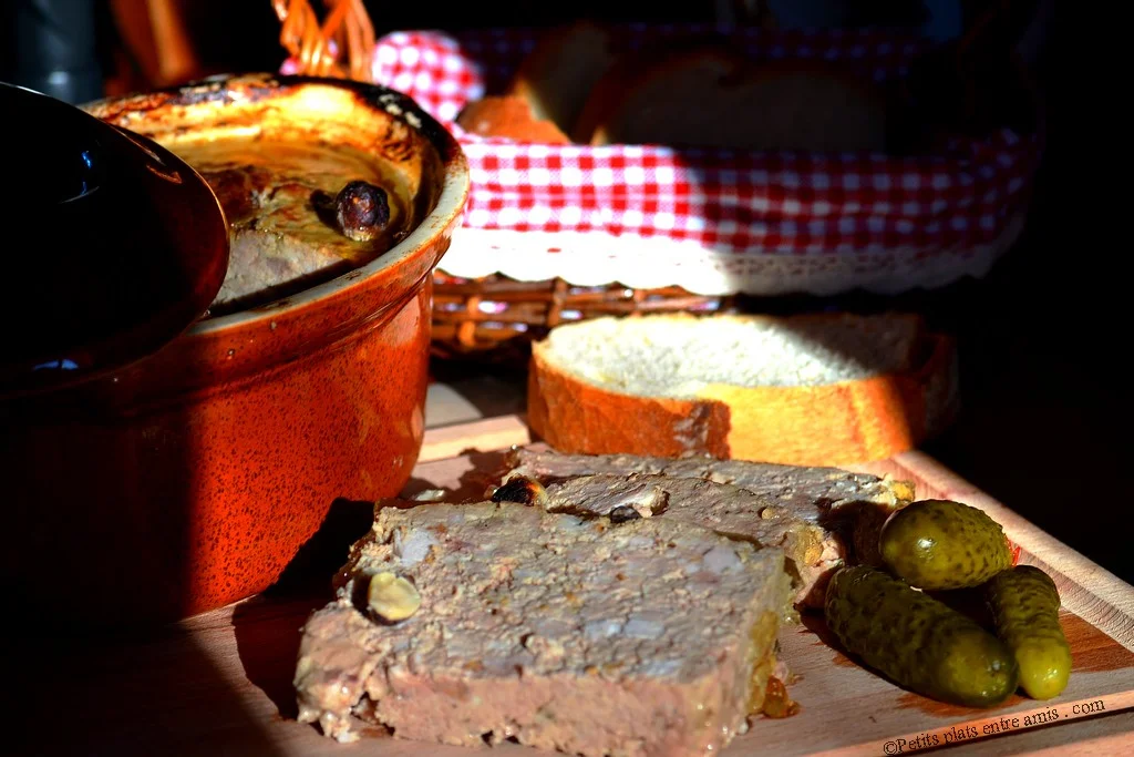 Terrines de lapins aux noisettes