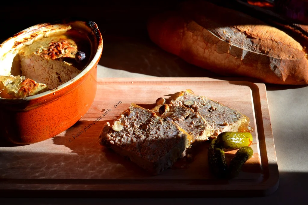 Tranches de terrine de lapin