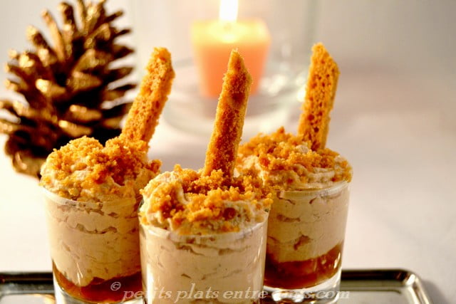 Verrine de chantilly de foie gras