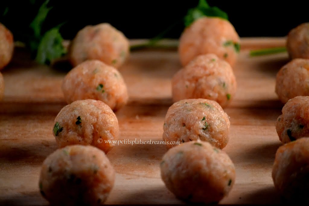 Boulettes De Poulet Au Parmesan