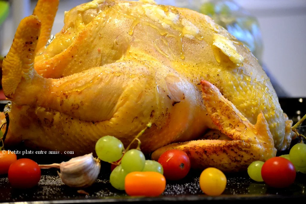 chapon avant cuisson