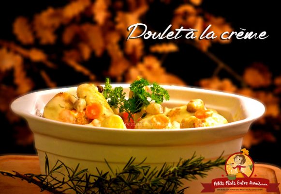 Poulet à la crème