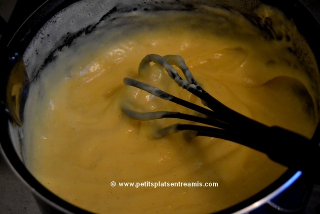 cuisson crème pâtissière