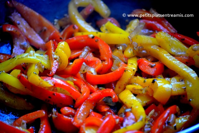 cuisson poivrons