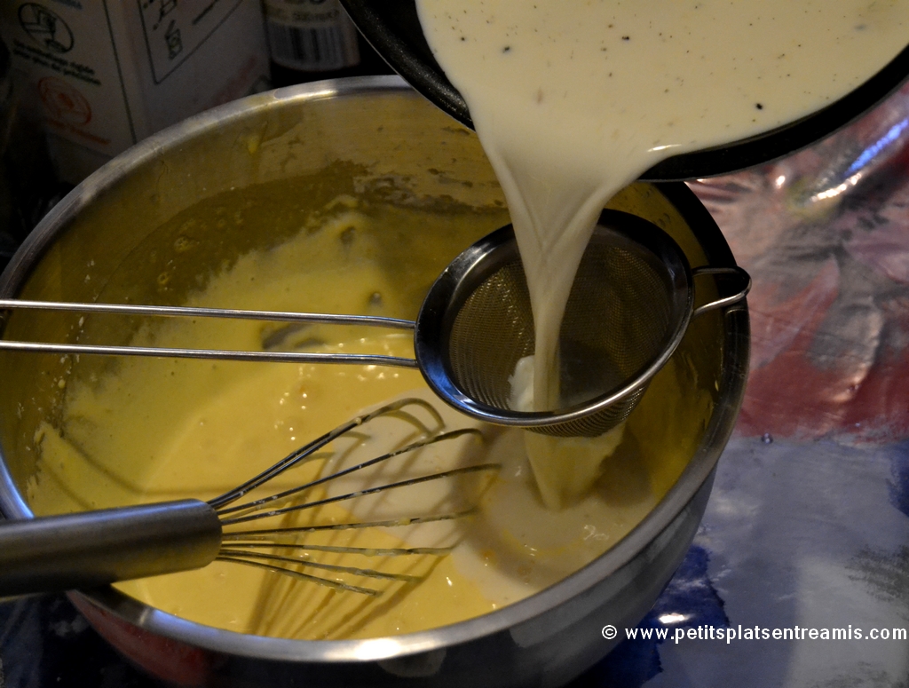 préparation crème pâtissière