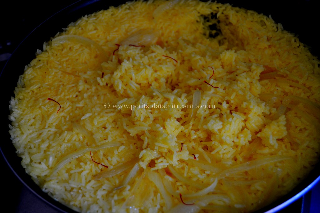 cuisson riz pilaf au safran