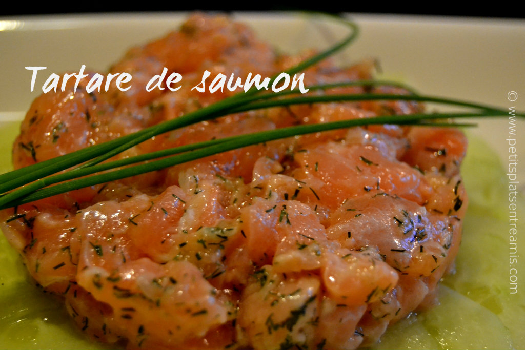 Tartare de saumon