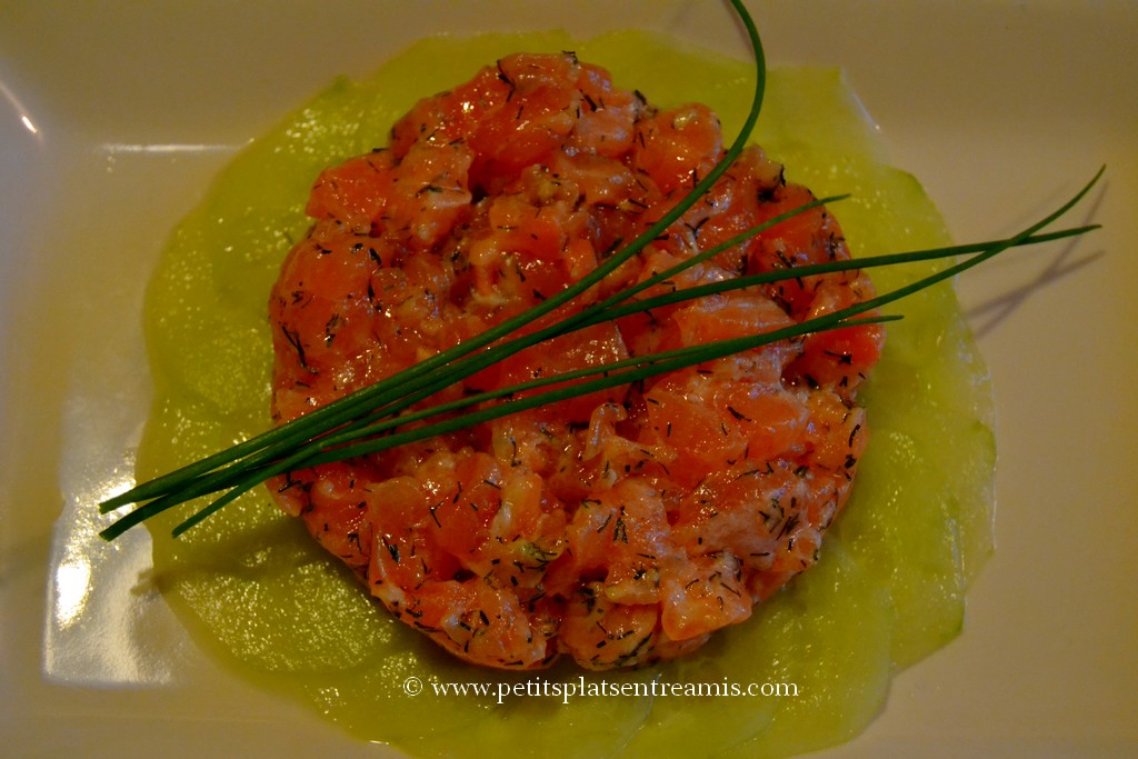 Recette tartare de saumon