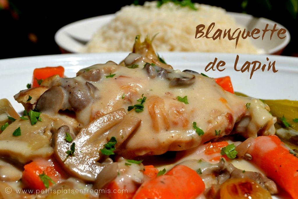 Blanquette de lapin