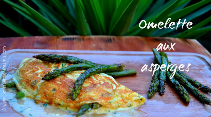 Omelette aux asperges vertes