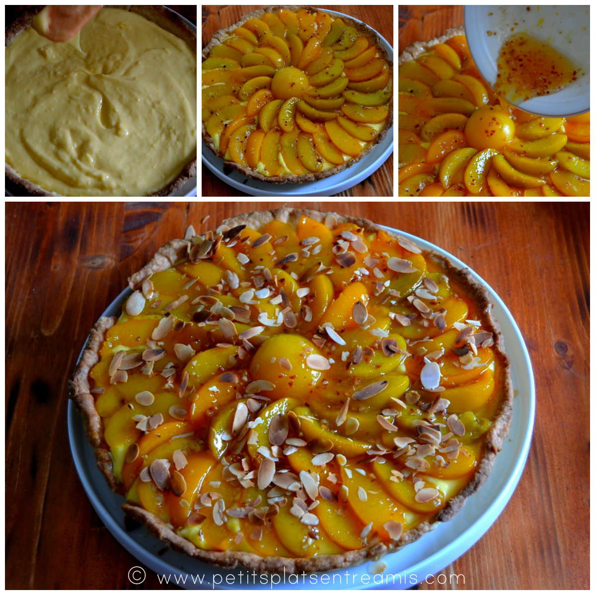 Tarte Aux Peches Petits Plats Entre Amis