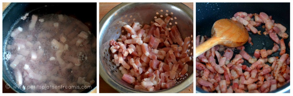 Lardons pour carbonara