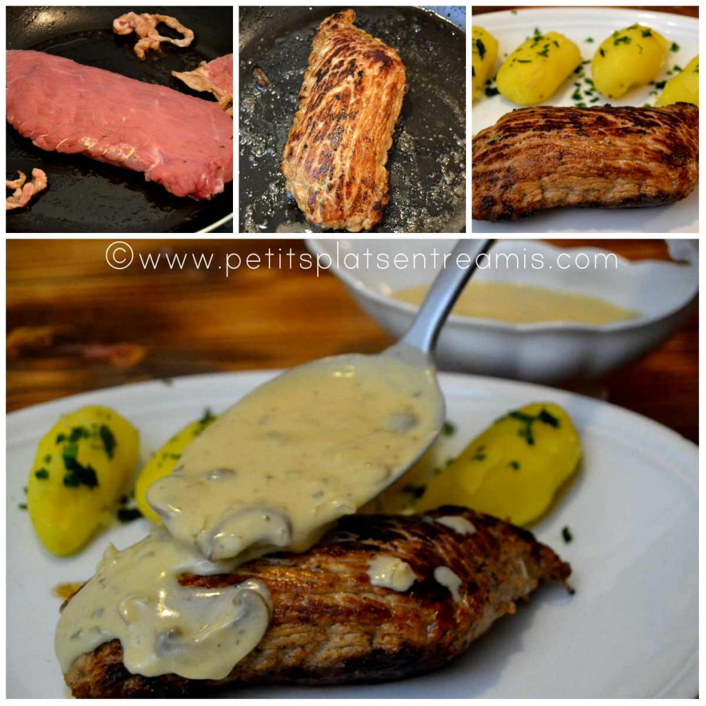 cuisson de l'escalope de veau farcie