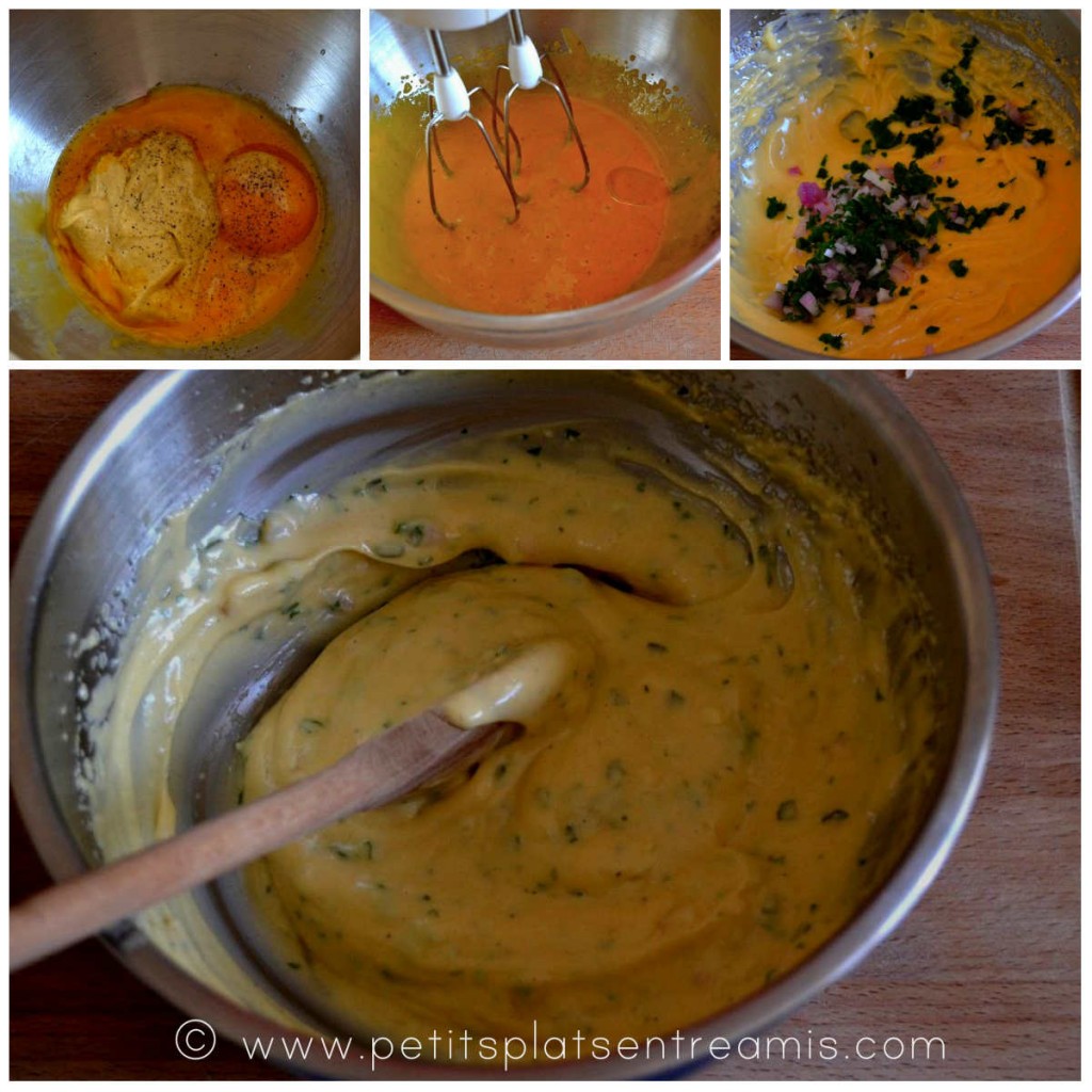 préparation sauce rémoulade