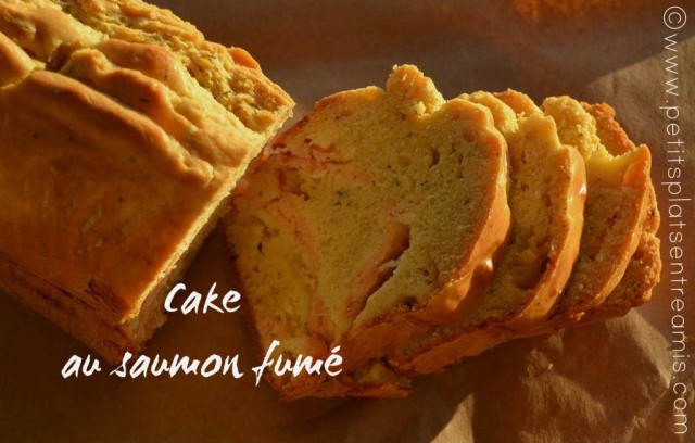 Cake au saumon fumé