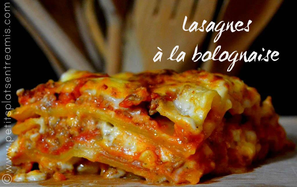 Lasagnes à la bolognaise