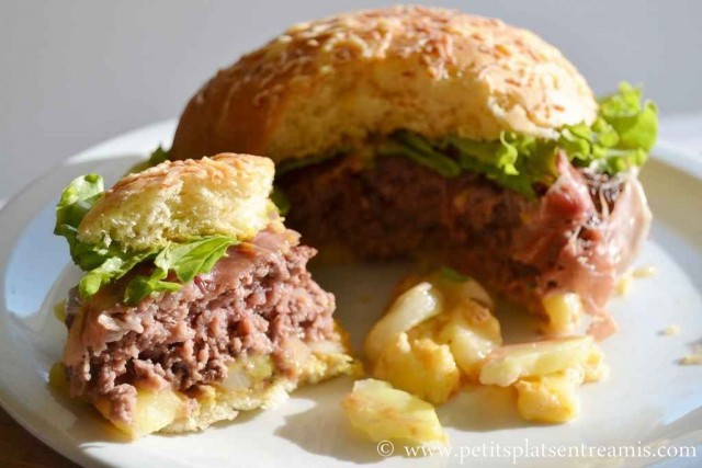 bouchée de hamburger savoyard