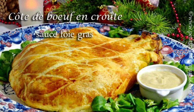 Côte de boeuf en croûte 