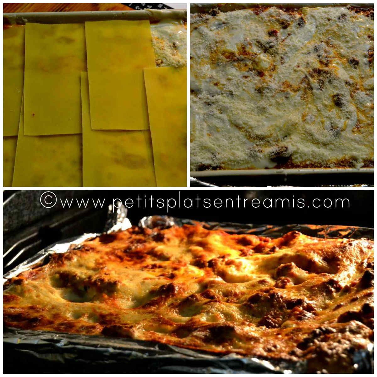 finition et cuisson des lasagnes