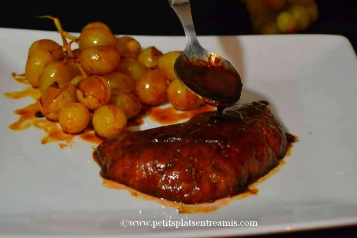 foie de veau à l'armagnac et sa sauce