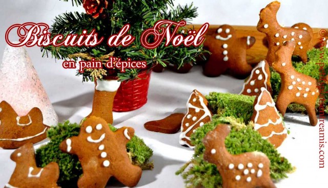 Biscuits de Noël en pain d’épices