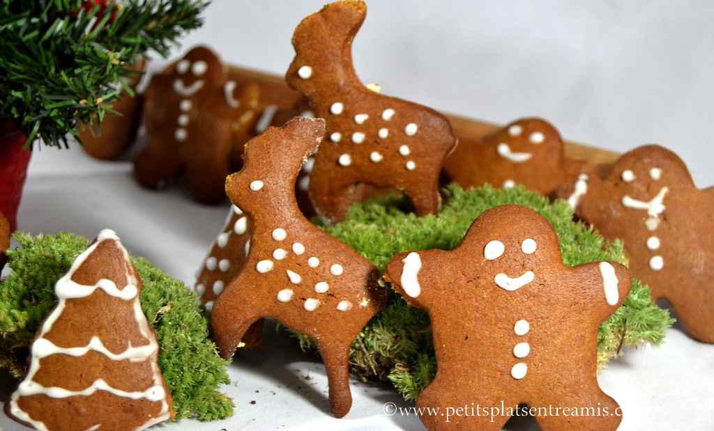 biscuits de Noël en décors
