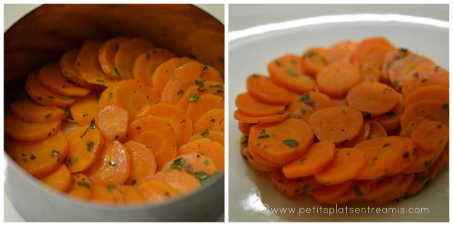 montage des carottes Vichy