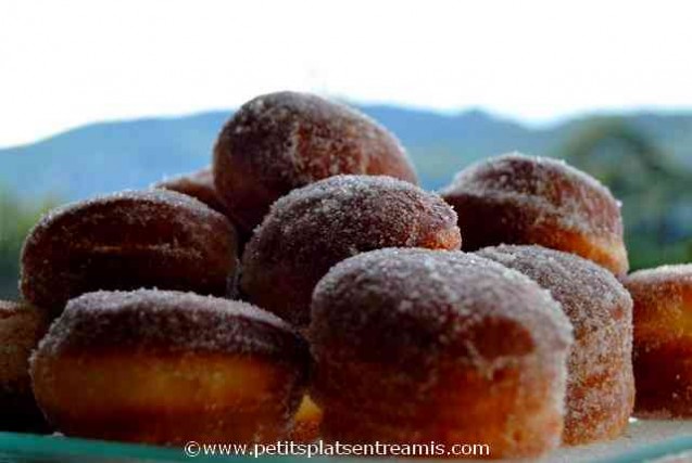 plat de beignets polonais