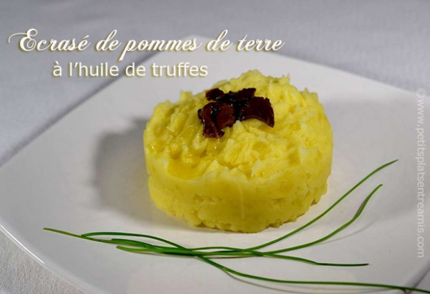 Ecrasé-de-pommes-de-terre-à-l'huile-de-truffes