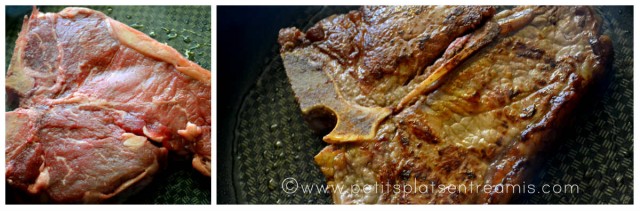 cuisson du T-Bone