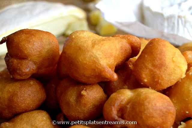 beignets au fromage à la une