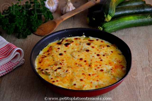 courgettes au fromage