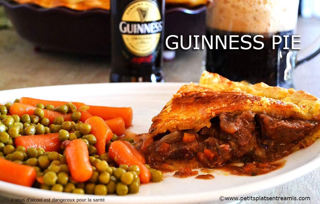 Guinness pie, tourte irlandaise au boeuf et à la bière