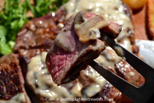 bouchée de côte de boeuf