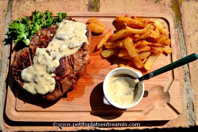 côte de boeuf et frites